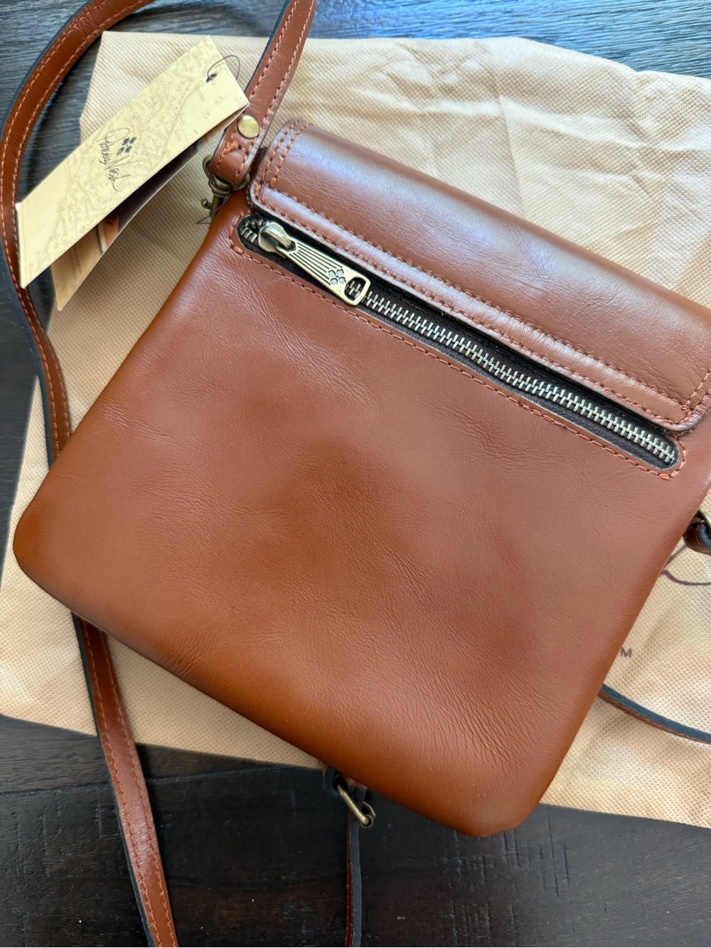 Patricia Nash Balluri Leathed Crossbody Bag- nWT - Picture 4 of 7